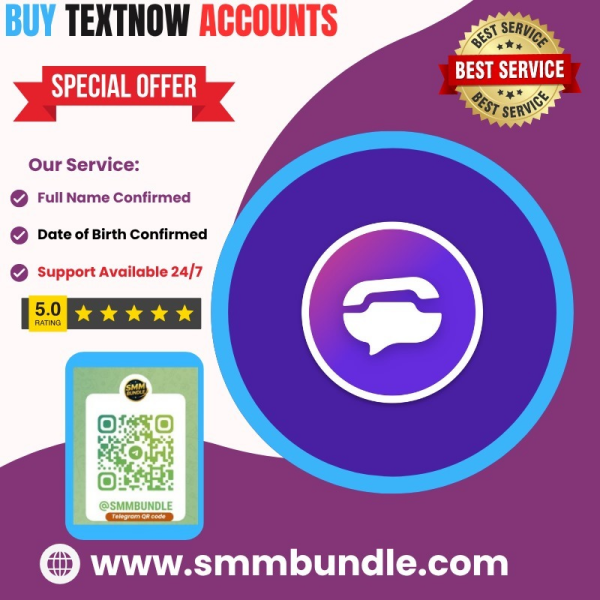 Buy TextNow Accounts